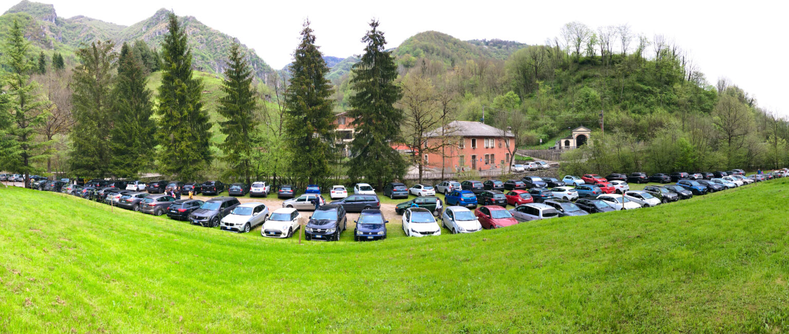Dove parcheggiare alle cascate di Val Vertova - Val Vertova Roset