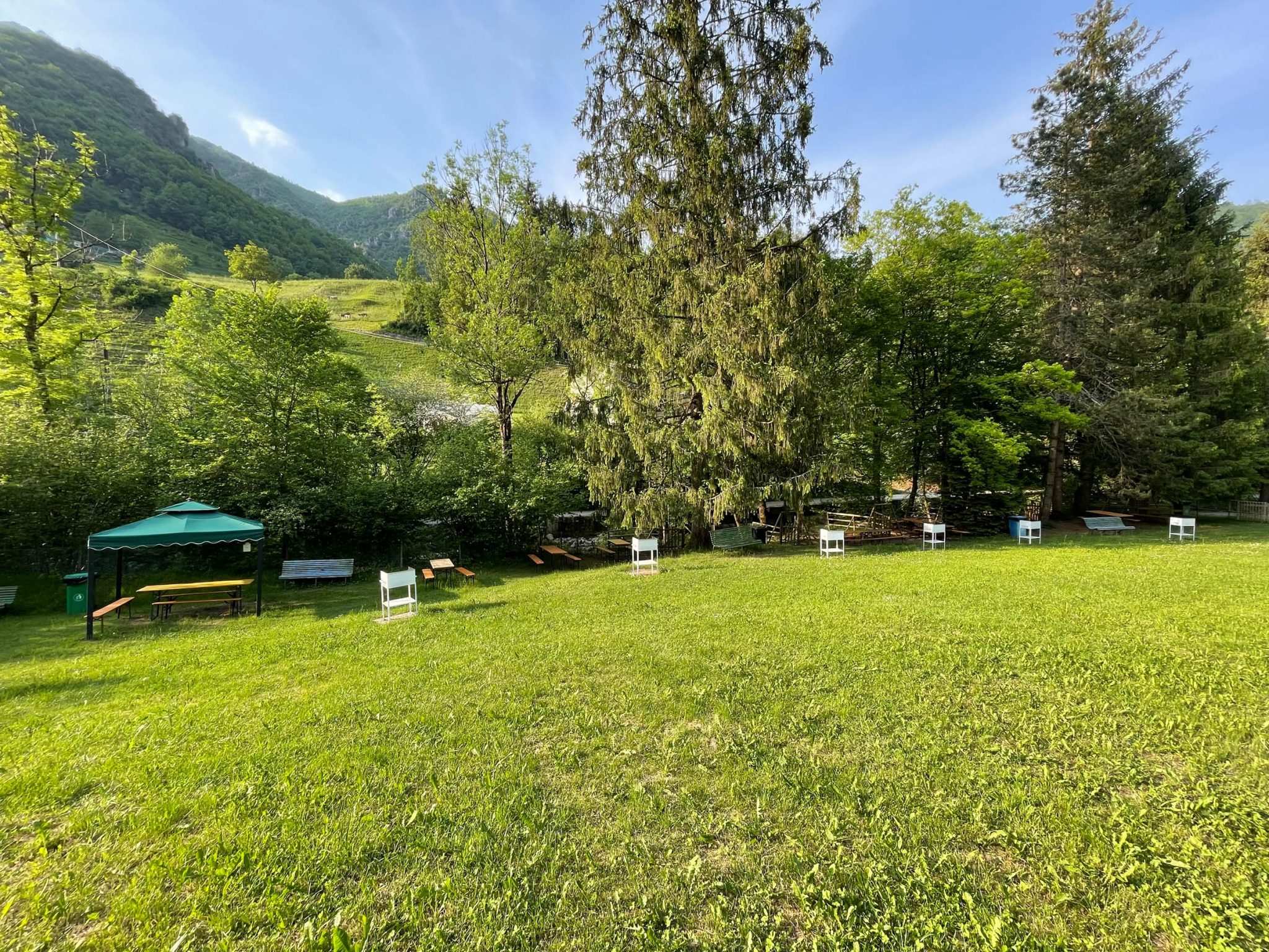 Area Barbecue Picnic Val Vertova